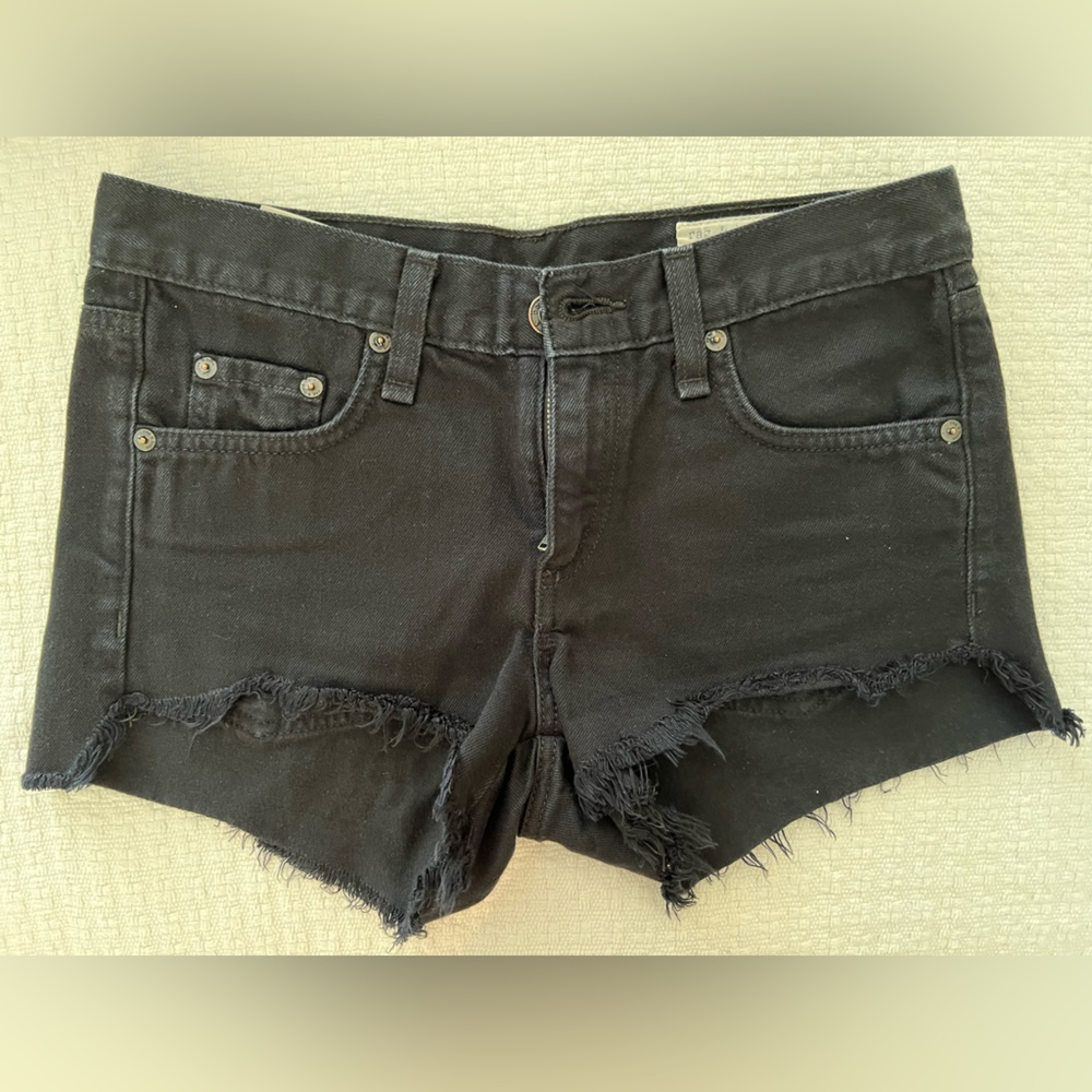 Rag & bone shorts black size 24
